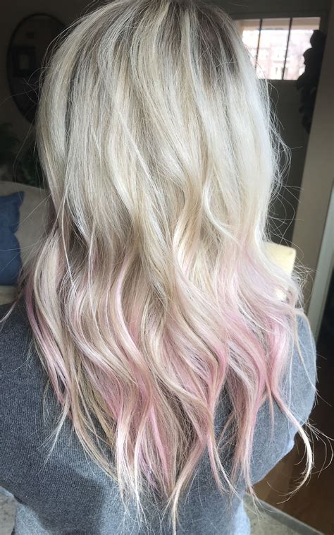 Pink Hair Color Blonde Highlights at Nicholas Ramsey blog