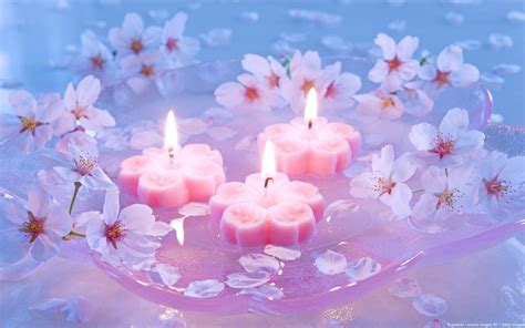 Flower Shape Candles Wallpapers - Wallpaper Cave