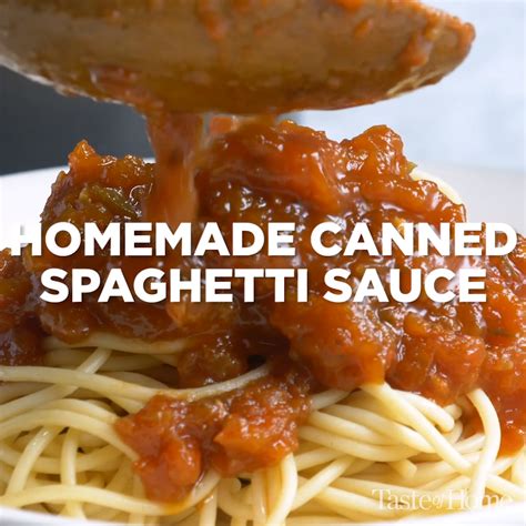 The best homemade canned spaghetti sauce recipe – Artofit