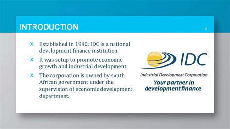 Industrial Development Corperation | PPTX