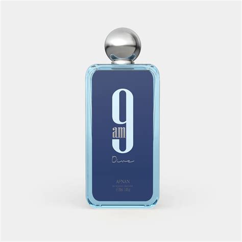 9 AM Dive by Afnan Perfumes | Fresh Unisex Aquatic Fragrance– Arabic ...