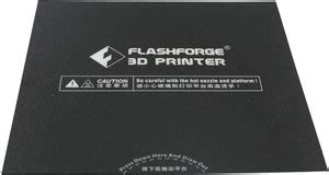 WOL3D 150mm x 150mm Original Flashforge Bed Sticker Plate/Bed Price in ...