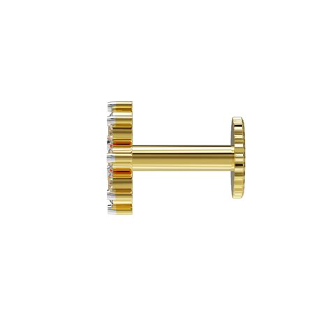 18K Olga Diamond Nose Stud – Bhima Jewellery