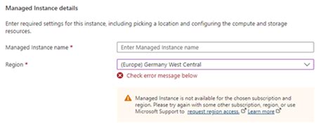 Image result for SQL Managed Instance Metwork Bandwidth