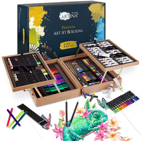 Artina 127pcs Painting Set Bologna Xxl Art Set With Fsc | Desertcart INDIA