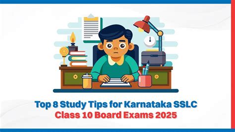 Top 8 Study Tips for Karnataka SSLC Class 10 Board Exams 2025 – Oswaal ...