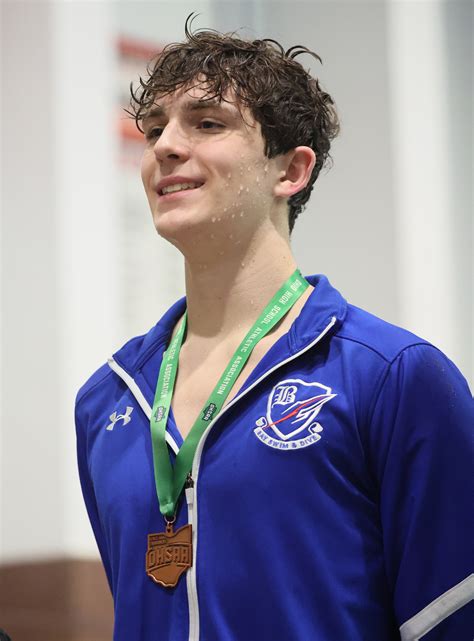 High school division II boys swimming championships, February 27, 2026 ...