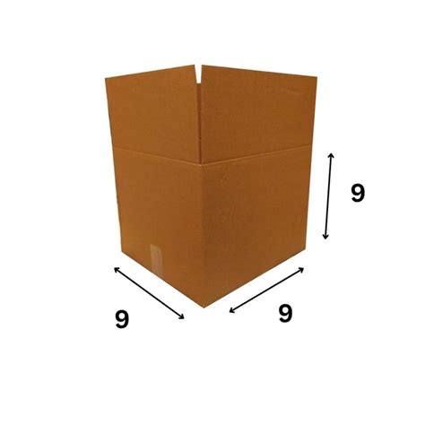 9X9X9 Inch 5 Ply Corrugated Box - Packbox