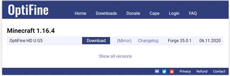 Image result for How to Download OptiFine for Minecraft Java 1.17