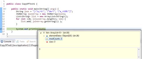 Image result for JSON ArrayList
