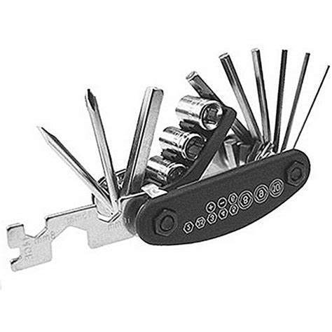 AlexVyan Original 16 Function Cycle Tool Kit Multi Purpose Mountain ...
