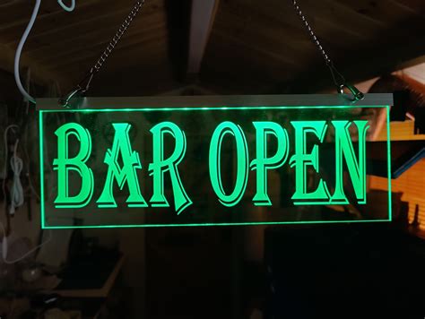 Image result for Bar Open LED Sign