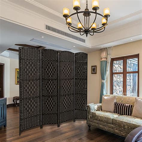 Buy Acendside Room Divider 4 Panel, 5.6 Ft Tall Partition Room Dividesr ...