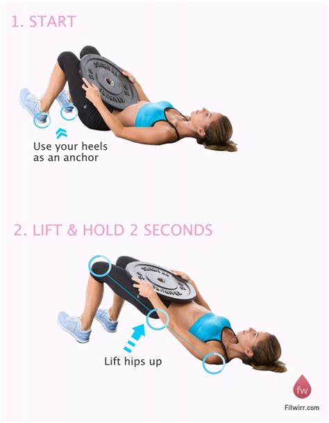 Weighted Glute Bridge