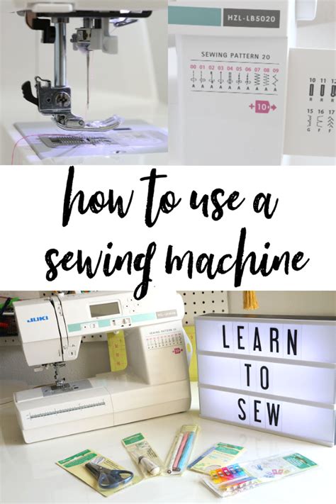 Sewing Machine Guide Tutorial 的图像结果