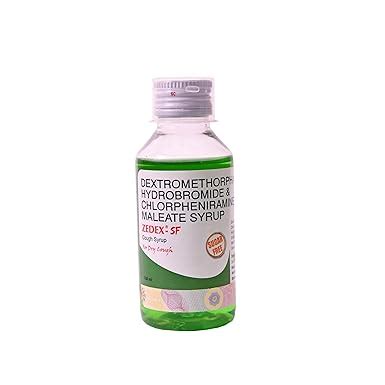 Zedex-SF - Bottle of 100 ml Cough Syrup : Amazon.in: Health & Personal Care