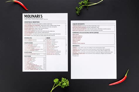 Basic Menu Example 的图像结果