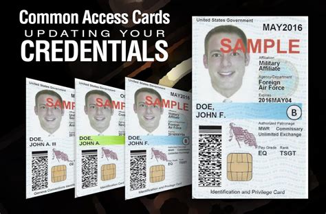 New DoD common access cards will aid security officials who are ...