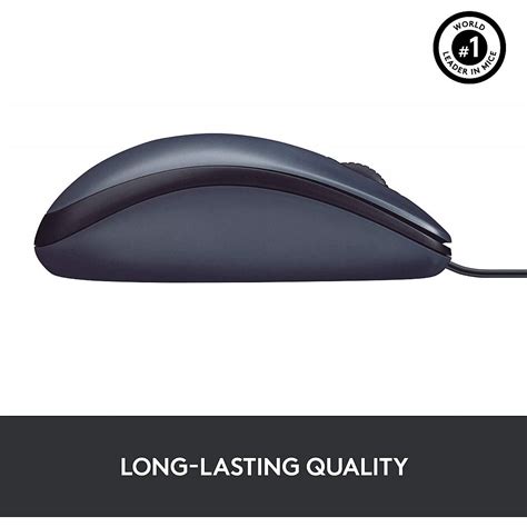 Logitech M100R Wired USB Mouse Best Price in India on Thevaluestore.in