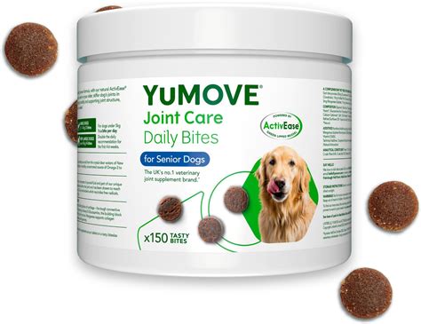 YuMOVE Senior Dog Joint Supplement, High Strength for Joint Care, Essential Dog Hip and Joint ...