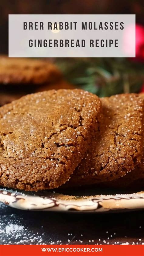 Brer Rabbit Molasses Gingerbread Recipe – Epic Cooker