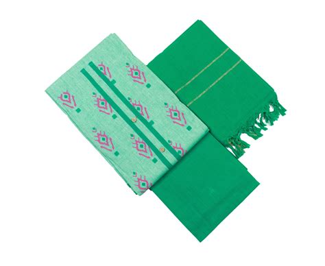 Mint Green Cotton Chudi Material – Gracious Rich Global Trading Centre