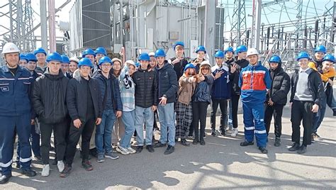 Производственные экскурсии для студентов 1 курса