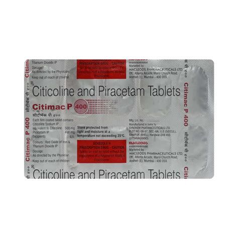 Citimac P 400mg Strip Of 10 Tablets: Uses, Side Effects, Price & Dosage ...