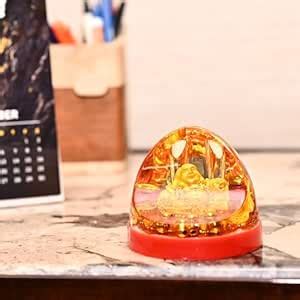 Buy Office Desk Accessories for Office Work – Acrylic Golden Buddha ...
