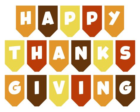Happy Thanksgiving Signs - 12 Free PDF Printables | Printablee | Happy ...