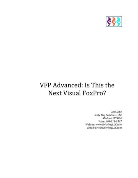 Image result for VFP Advanced
