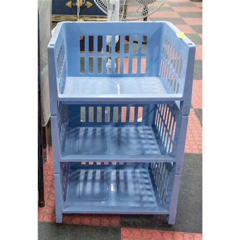 Image result for 3 Tier Stackable Storage Container