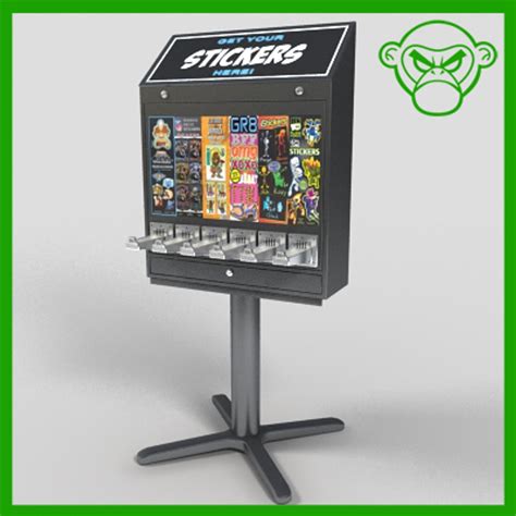 Stickers For Vending Machine at Rickey Park blog