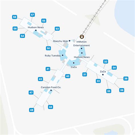 Orlando Airport Airside C Map & Guide
