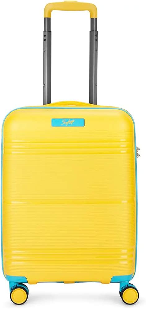 Skybags Paratrip Cabin Hard Luggage (55 cm) | Polypropylene Luggage ...