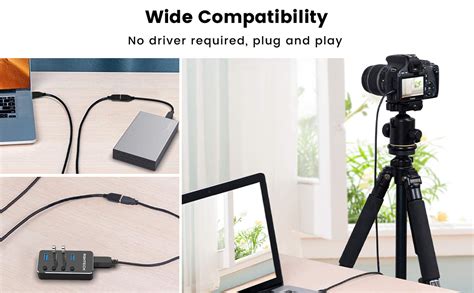 TECH-X 3.2 FEET USB Extension Cable Type A Male to Female Extension ...