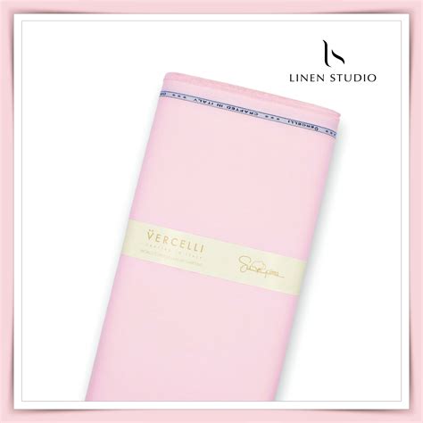 2/100's Finest Supima Cotton by Vercelli - Baby Pink – Linen Studio