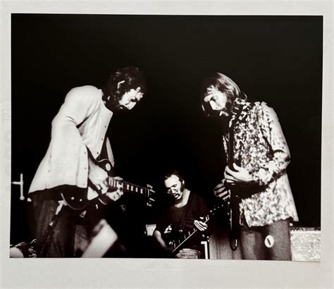 ERIC CLAPTON of Derek and the Dominos and DUANE ALLMAN of The Allman ...