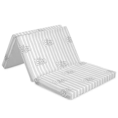 Dušek za prenosivi krevetac Classic 60/120/5 cm grey Lorelli ...