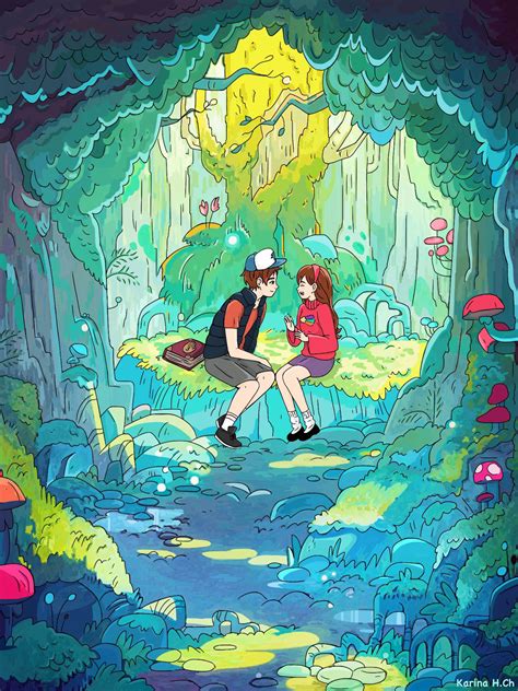 Mabel Pines :: Dipper Pines :: GF Персонажи :: GF Арт (GF art ...