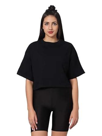 Buy Besick Plain Relax Fit Drop Shoulder Half Sleeves Casual Wear ...