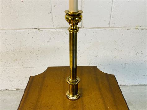 1960s Stiffel Floor Lamp with Shade For Sale at 1stDibs