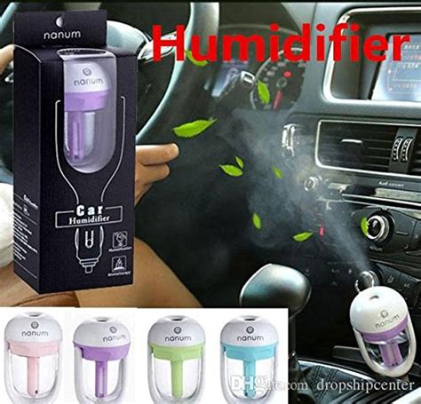 Evana Mini Travel Portable Cool Mist Ultrasonic Air Humidifier Car Plug ...
