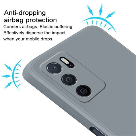 Casotec Shockproof Matte Liquid Silicone Case with Camera Protection ...
