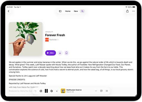 Get started with Podcasts on iPad - Apple Support (IN)
