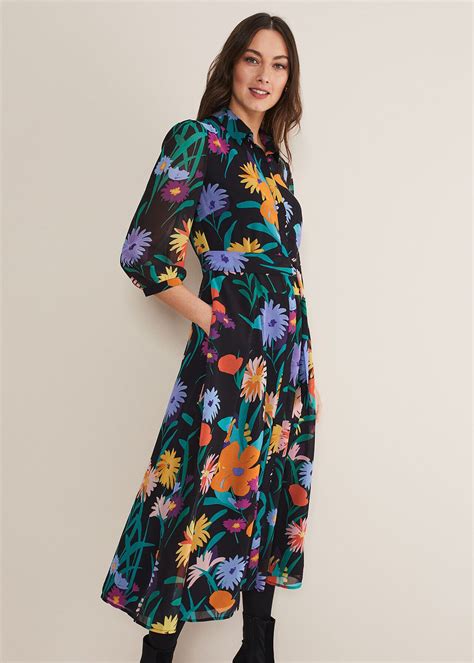Alta Floral Midaxi Dress | Phase Eight ROW