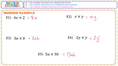 Image result for Simplifying Multiplication Algebra
