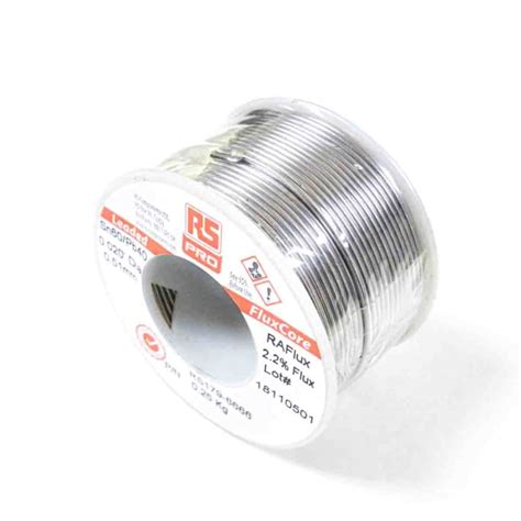 RS PRO | RS PRO Wire, 1.2mm Lead solder, 183°C Melting Point | 179-6673 ...