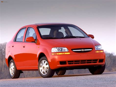 Chevrolet Aveo Sedan (T200) 2003–06 photos (1600x1200)