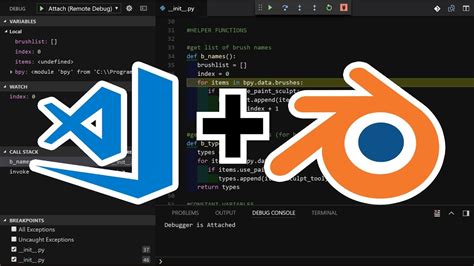 Image result for Blender vs Code Debugger Setup